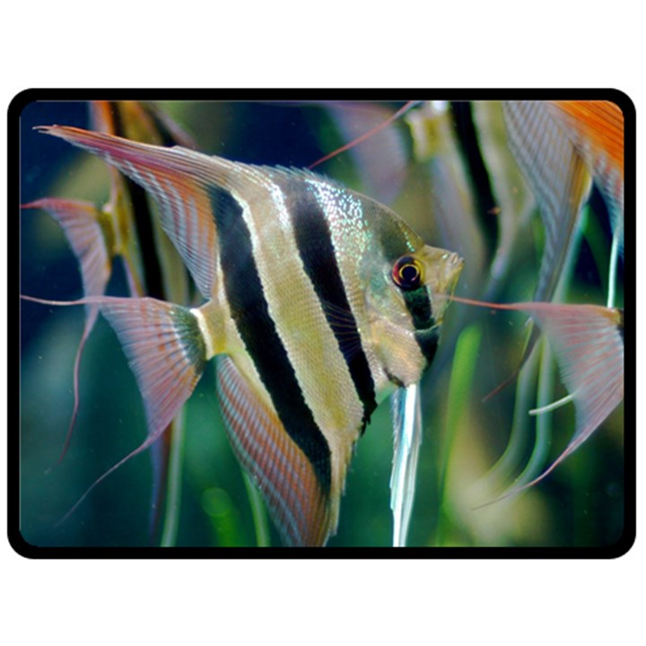 ANGELFISH 1 Double Sided Fleece Blanket (Large) 