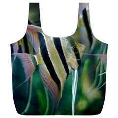 Angelfish 1 Full Print Recycle Bags (l)  by trendistuff