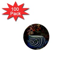 ANGELFISH 2 1  Mini Buttons (100 pack) 