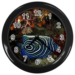 ANGELFISH 2 Wall Clocks (Black)