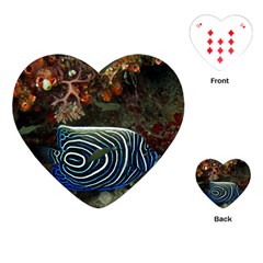 Angelfish 2 Playing Cards (heart) 