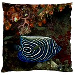 ANGELFISH 2 Large Flano Cushion Case (Two Sides) Front