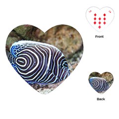 Angelfish 3 Playing Cards (heart)  by trendistuff