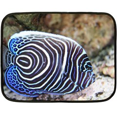 Angelfish 3 Double Sided Fleece Blanket (mini)  by trendistuff