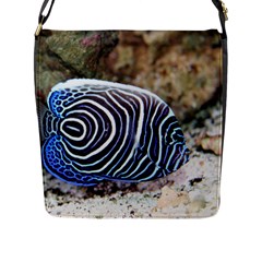 Angelfish 3 Flap Messenger Bag (l)  by trendistuff