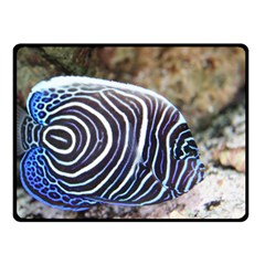 Angelfish 3 Double Sided Fleece Blanket (small)  by trendistuff