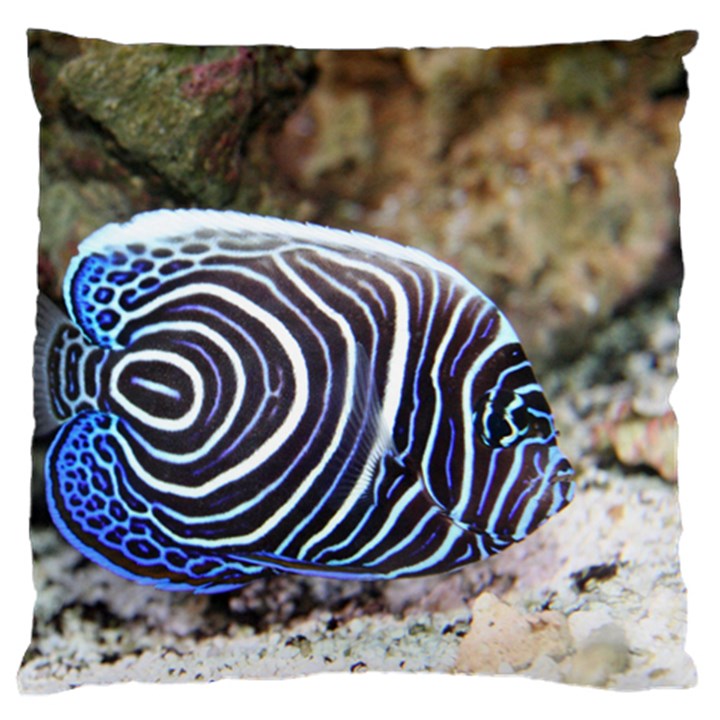 ANGELFISH 3 Large Flano Cushion Case (One Side)