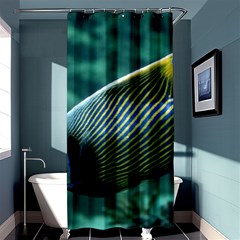 Angelfish 4 Shower Curtain 36  X 72  (stall)  by trendistuff