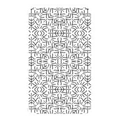 Black And White Ethnic Geometric Pattern Memory Card Reader by dflcprints