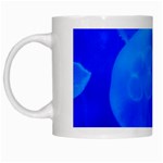 BLUE JELLYFISH 1 White Mugs