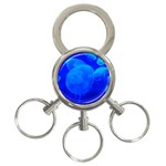 BLUE JELLYFISH 1 3-Ring Key Chains