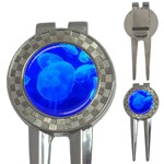 BLUE JELLYFISH 1 3-in-1 Golf Divots