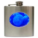 BLUE JELLYFISH 1 Hip Flask (6 oz)