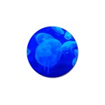 BLUE JELLYFISH 1 Golf Ball Marker