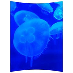 Blue Jellyfish 1 Back Support Cushion by trendistuff