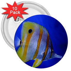 Butterfly Fish 1 3  Buttons (10 Pack)  by trendistuff