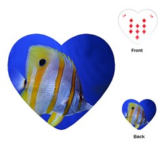 Butterfly Fish 1 Playing Cards (heart) 