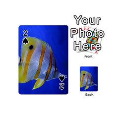 Butterfly Fish 1 Playing Cards 54 (mini)  by trendistuff