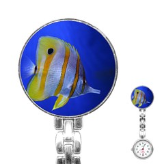 Butterfly Fish 1 Stainless Steel Nurses Watch by trendistuff