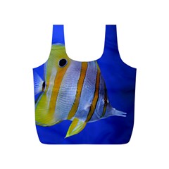 Butterfly Fish 1 Full Print Recycle Bags (s)  by trendistuff