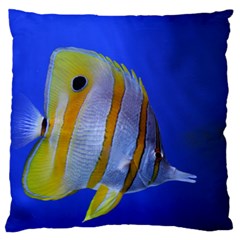 Butterfly Fish 1 Standard Flano Cushion Case (one Side)