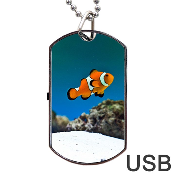 CLOWNFISH 1 Dog Tag USB Flash (Two Sides)