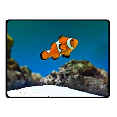 CLOWNFISH 1 Double Sided Fleece Blanket (Small) 