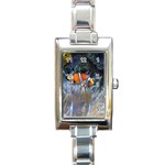 CLOWNFISH 2 Rectangle Italian Charm Watch