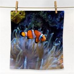 Clownfish 2 Face Towel by trendistuff