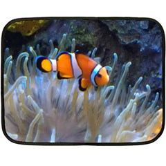 Clownfish 2 Double Sided Fleece Blanket (mini)  by trendistuff