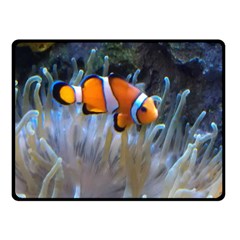 Clownfish 2 Fleece Blanket (small) by trendistuff