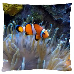 Clownfish 2 Large Cushion Case (one Side) by trendistuff