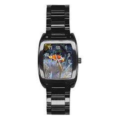 Clownfish 2 Stainless Steel Barrel Watch by trendistuff