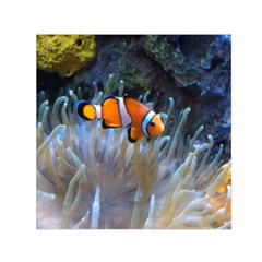 Clownfish 2 Small Satin Scarf (square) by trendistuff