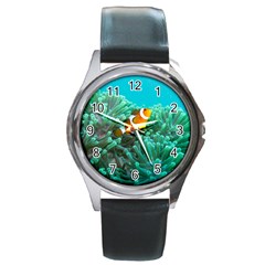 Clownfish 3 Round Metal Watch by trendistuff