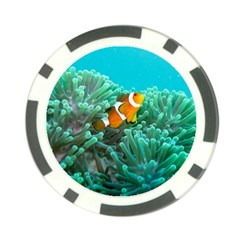 Clownfish 3 Poker Chip Card Guard by trendistuff