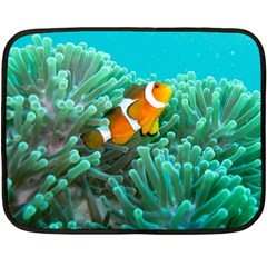 Clownfish 3 Double Sided Fleece Blanket (mini)  by trendistuff