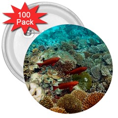 Coral Garden 1 3  Buttons (100 Pack)  by trendistuff