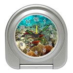 CORAL GARDEN 1 Travel Alarm Clocks Front