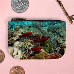 Coral Garden 1 Mini Coin Purses by trendistuff