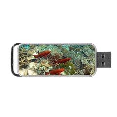 Coral Garden 1 Portable Usb Flash (one Side) by trendistuff