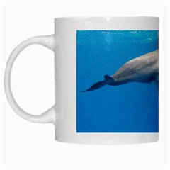 Dolphin 3 White Mugs by trendistuff