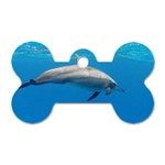 DOLPHIN 3 Dog Tag Bone (Two Sides) Back