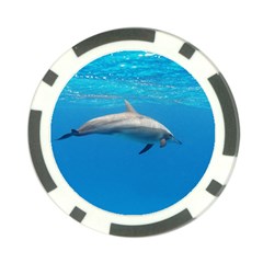 Dolphin 3 Poker Chip Card Guard by trendistuff