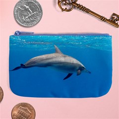 Dolphin 3 Large Coin Purse by trendistuff