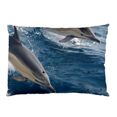 Dolphin 4 Pillow Case (two Sides) by trendistuff