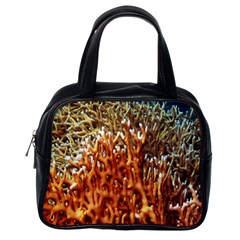 Fire Coral 1 Classic Handbags (one Side) by trendistuff