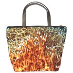 FIRE CORAL 1 Bucket Bags Back