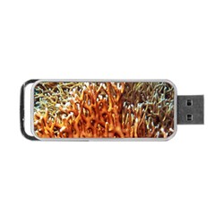 Fire Coral 1 Portable Usb Flash (two Sides) by trendistuff