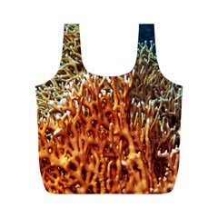 Fire Coral 1 Full Print Recycle Bags (m)  by trendistuff